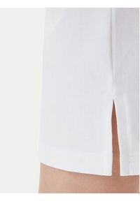 Karl Lagerfeld Jeans Sukienka codzienna B1W13043 Biały Regular Fit. Okazja: na co dzień. Kolor: biały. Materiał: bawełna. Typ sukienki: proste. Styl: casual #5