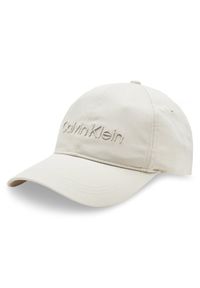 Calvin Klein Czapka z daszkiem Embroidery K50K505737 Szary. Kolor: szary. Materiał: bawełna, materiał