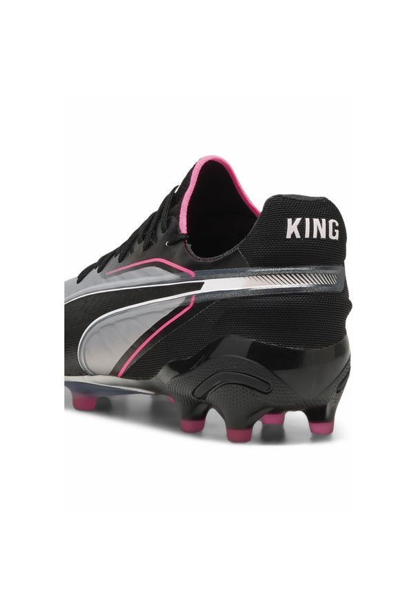 Puma - Buty piłkarskie KING ULTIMATE FG/AG PUMA. Kolor: biały, wielokolorowy, różowy, czarny. Sport: piłka nożna