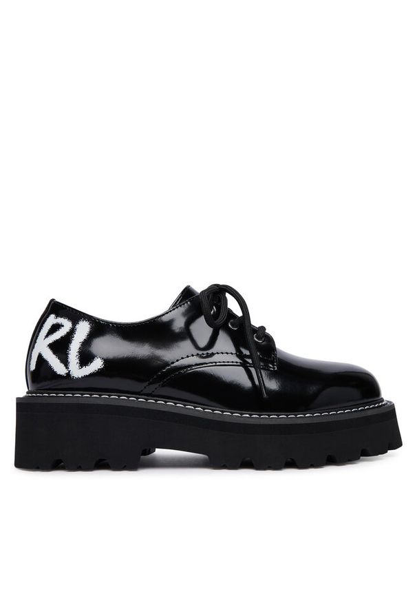 Karl Lagerfeld - Półbuty KARL LAGERFELD. Kolor: czarny