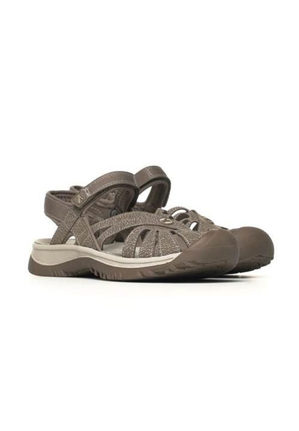 Buty do chodzenia damskie Teva Keen Rose. Zapięcie: rzepy. Kolor: brązowy. Materiał: materiał, syntetyk. Sezon: lato. Sport: turystyka piesza
