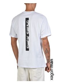 Xagon Man T-Shirt | A20082J30064 | Mężczyzna | Biały. Okazja: na co dzień. Kolor: biały. Materiał: bawełna. Wzór: nadruk. Styl: casual #10