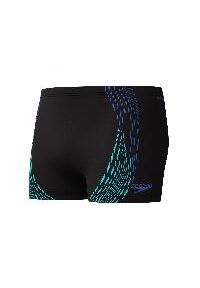 Kąpielówki męskie spodenki kąpielowe Speedo Duo Logo. Kolor: czarny, niebieski, wielokolorowy. Wzór: nadruk