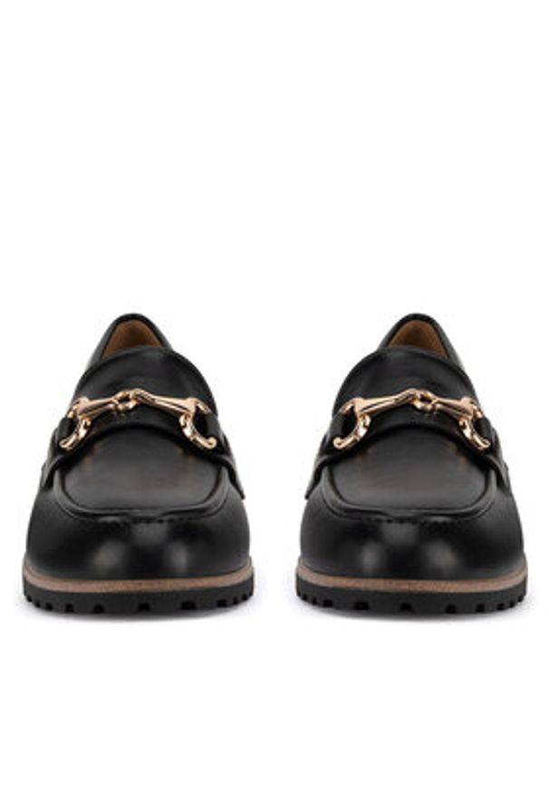 Clara Barson Mokasyny WS10001-04 Czarny. Kolor: czarny. Materiał: syntetyk