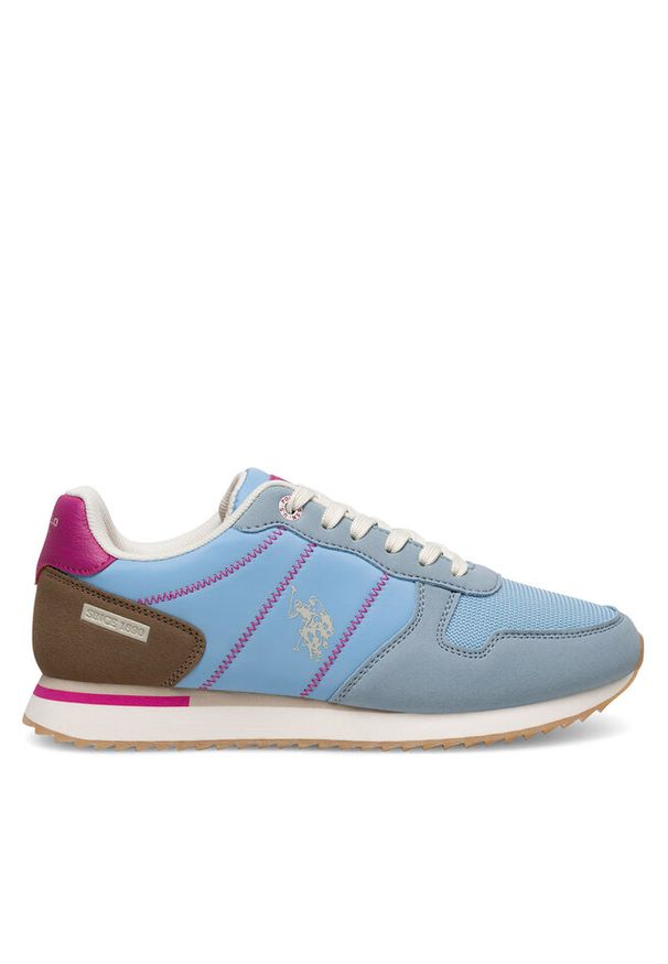Sneakersy U.S. Polo Assn.. Kolor: niebieski