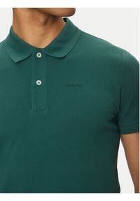 Geox Polo M5511B T3240 F3221 Zielony Regular Fit. Typ kołnierza: polo. Kolor: zielony. Materiał: bawełna