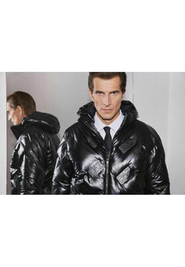 EA7 Emporio Armani Kurtka zimowa 6RPB34 PNEIZ 1200 Czarny Regular Fit. Kolor: czarny. Materiał: syntetyk. Sezon: zima