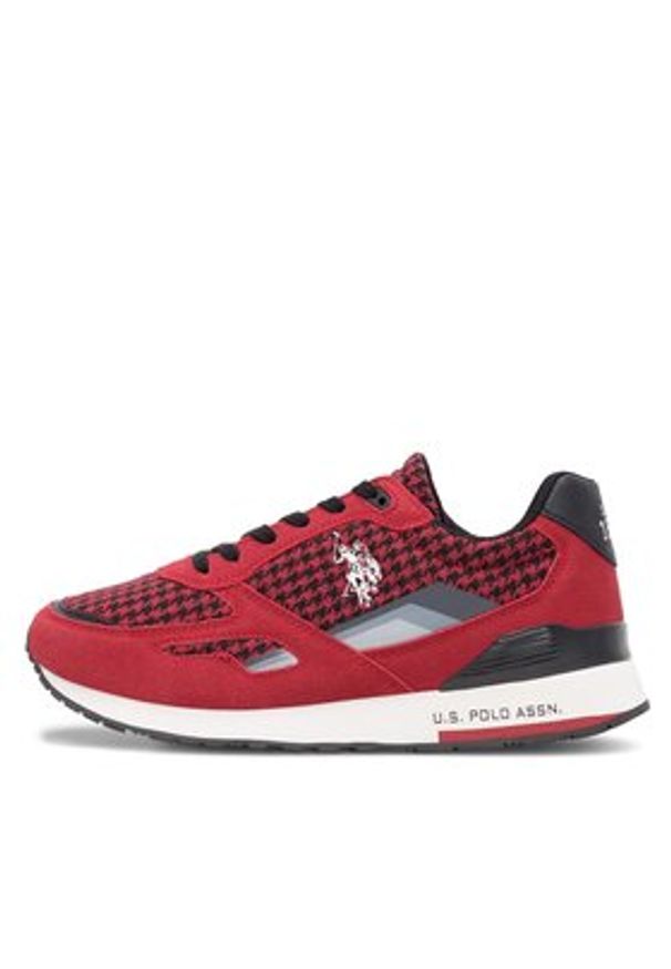 U.S. Polo Assn. Sneakersy TABRY006M/CHT1 Czerwony. Kolor: czerwony. Materiał: materiał