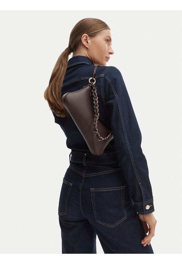 Hugo - HUGO Torebka 50562964 Brązowy. Kolor: brązowy. Materiał: skórzane