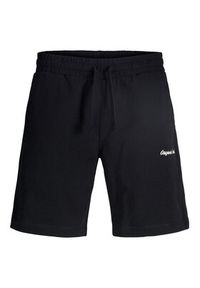 Jack & Jones Szorty sportowe Karl Norrebro 12292565 Czarny Regular Fit. Kolor: czarny. Materiał: bawełna. Styl: sportowy #5