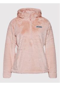 columbia - Columbia Kurtka anorak Bundle Up™ Hooded Fleece 1958811 Różowy Regular Fit. Kolor: różowy. Materiał: syntetyk #5