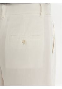 Weekend Max Mara Bermudy Ecuba 2515141032 Biały Regular Fit. Kolor: biały. Materiał: bawełna