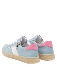 Remonte Sneakersy D2C02-12 Niebieski. Kolor: niebieski. Materiał: skóra