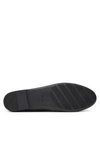 TOMMY HILFIGER - Tommy Hilfiger Baleriny Toe Cap Leather Ballerina FW0FW08759 Czarny. Kolor: czarny. Materiał: skóra #3