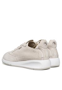 Geox Sneakersy D Aerantis D02HNA 00022 C5322 Beżowy. Kolor: beżowy. Materiał: skóra, zamsz #5