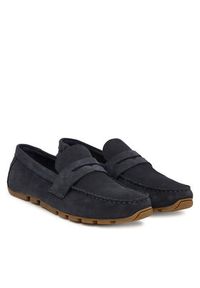 Clarks Mokasyny Corsley Bar 26184514 Granatowy. Kolor: niebieski. Materiał: zamsz, skóra #6