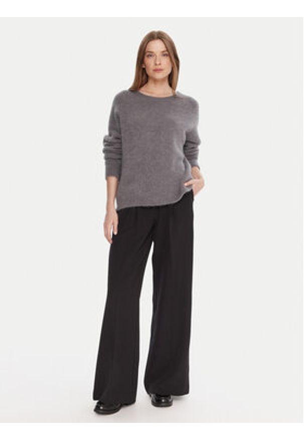 Kontatto Sweter 3M0863C Szary Relaxed Fit. Kolor: szary. Materiał: syntetyk