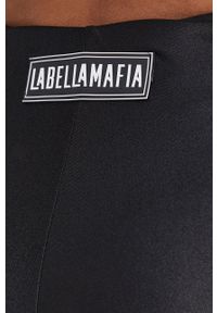 LABELLAMAFIA - LaBellaMafia - Legginsy. Kolor: czarny #4