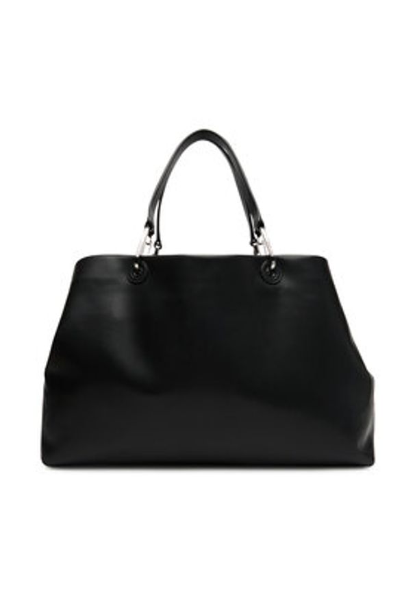 Emporio Armani Torebka EW001001 AF18673 UC001 Czarny. Kolor: czarny. Materiał: skórzane