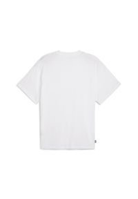 Puma - Koszulka koszykarska męska PUMA Jaws Core Tee II. Kolor: biały. Sport: koszykówka
