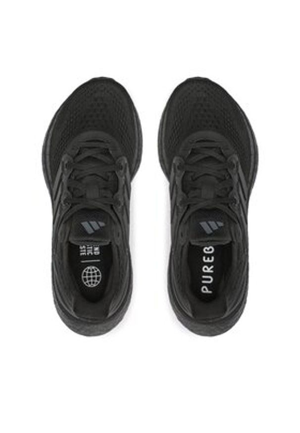 Adidas - adidas Buty do biegania Pureboost 23 IF2394 Czarny. Kolor: czarny. Materiał: materiał