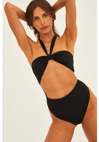 Undress Code jednoczęściowy strój kąpielowy kolor czarny lekko usztywniona miseczka. Kolor: czarny #4