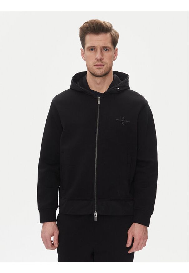 Armani Exchange Bluza XM000515 AF13047 MC105 Czarny Regular Fit. Kolor: czarny. Materiał: bawełna