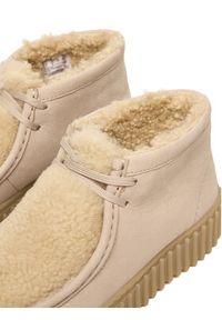 Clarks Trzewiki Torhill Moss 26182914 Beżowy. Kolor: beżowy. Materiał: zamsz, skóra #6