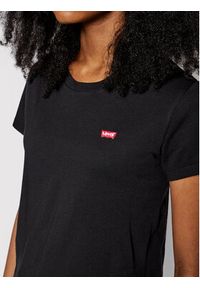 Levi's® T-Shirt Perfect Tee 39185-0008 Czarny Regular Fit. Kolor: czarny. Materiał: bawełna #4