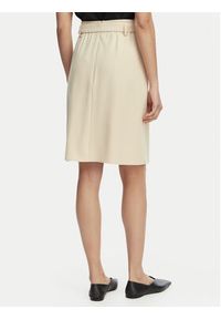 Hugo - HUGO Spódnica Randa 50559313 Beżowy jasny Regular Fit. Kolor: beżowy. Materiał: syntetyk #2