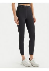 Calvin Klein Performance Legginsy LVGWS5L609 Czarny Slim Fit. Kolor: czarny. Materiał: syntetyk #1