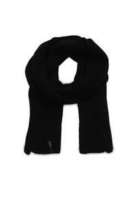Guess Szalik AM9332 POL03 Czarny. Kolor: czarny. Materiał: akryl, materiał