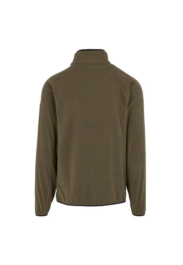 Regatta - Męski Polar Z Suwakiem Hadfield. Kolor: zielony. Materiał: polar. Sezon: zima. Sport: turystyka piesza