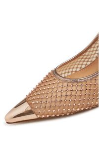 Steve Madden Sandały Vixyn SM11003536 Złoty. Kolor: złoty. Materiał: materiał #6