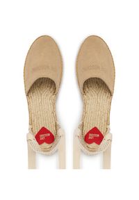 Love Moschino - LOVE MOSCHINO Espadryle JA10562G0OIG5104 Beżowy. Kolor: beżowy. Materiał: zamsz, skóra #2