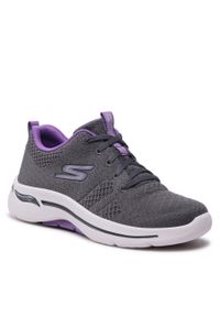 skechers - Sneakersy Skechers Unify 124403/GYLV Gray/Lavender. Kolor: szary. Materiał: materiał #1