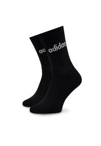 Adidas - adidas Skarpety wysokie unisex Linear Crew Cushioned Socks 3 Pairs IC1302 Szary. Kolor: szary