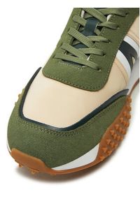 Lacoste Sneakersy 748SMA0064 Khaki. Kolor: brązowy. Materiał: materiał #5