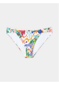 Desigual Dół od bikini Jungle 24SWMK11 Kolorowy. Materiał: syntetyk. Wzór: kolorowy