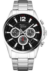 Zegarek Pierre Ricaud Zegarek męski Pierre Ricaud P97040.5154QF srebrny. Kolor: srebrny #1