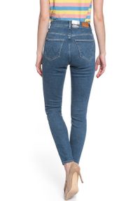 Wrangler - WRANGLER HIGH RISE SKINNY USED TINT W27HTX50H. Stan: podwyższony #9