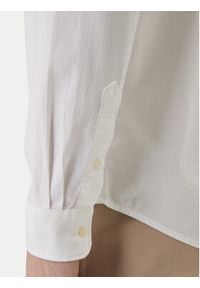 TOMMY HILFIGER - Tommy Hilfiger Koszula MW0MW42442 Biały Slim Fit. Kolor: biały. Materiał: bawełna #3