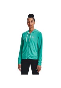 Bluza damska Under Armour Rival Terry FZ Hoodie. Kolor: niebieski #1