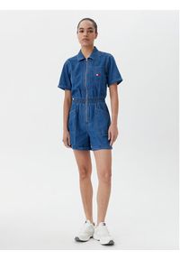 Tommy Jeans Kombinezon DW0DW20371 Niebieski Regular Fit. Kolor: niebieski. Materiał: bawełna #4