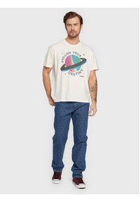 Wrangler T-Shirt Graphic W7BGEEW02 112321276 Biały Regular Fit. Kolor: biały. Materiał: bawełna #2