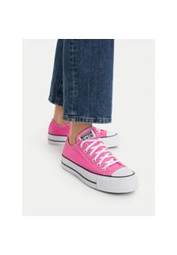 Trampki Converse. Kolor: różowy. Obcas: na platformie #1