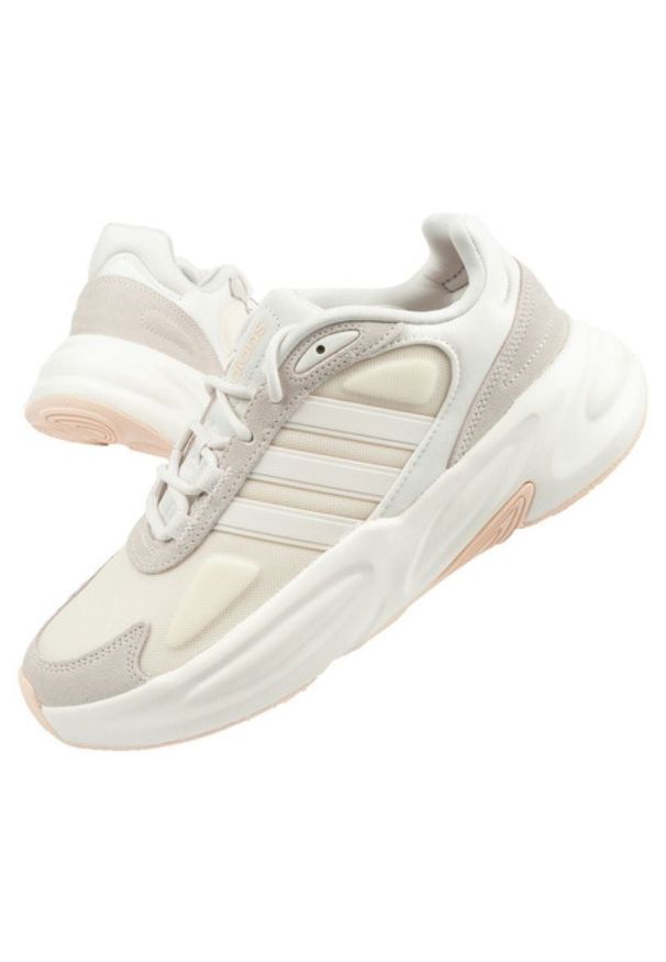 Adidas - Buty adidas Ozelle W GX1727 beżowy. Kolor: beżowy. Materiał: materiał, tworzywo sztuczne, syntetyk. Szerokość cholewki: normalna