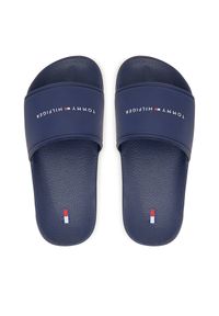 TOMMY HILFIGER - Klapki Tommy Hilfiger. Kolor: niebieski #1