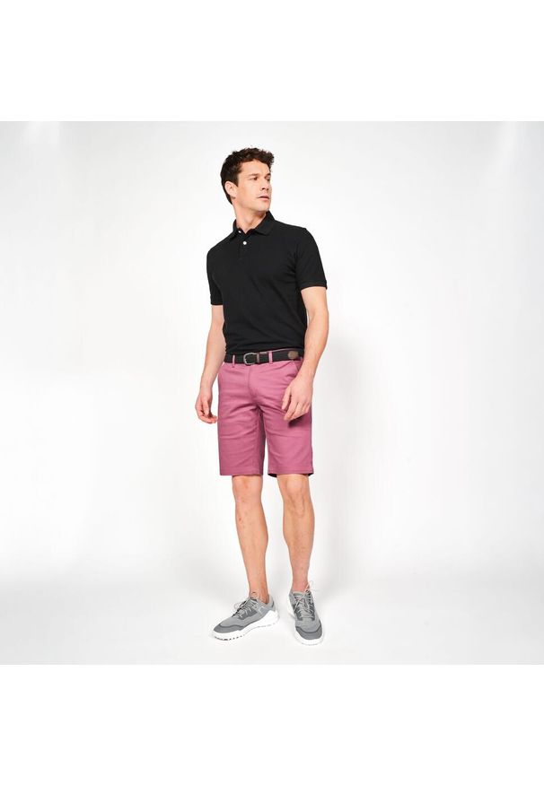 INESIS - Spodenki do golfa chino męskie Inesis MW500. Materiał: bawełna, materiał, elastan. Sport: golf