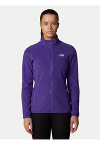 The North Face Polar Glacier NF0A855O Fioletowy Regular Fit. Kolor: fioletowy. Materiał: syntetyk